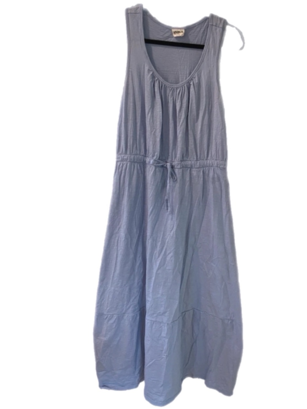 Pact Large Womens Relaxed Slub Tank Maxi Dress Organic cotton breathable coastal - Picture 6 of 15